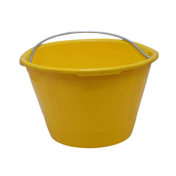 PVC Yellow Bucket